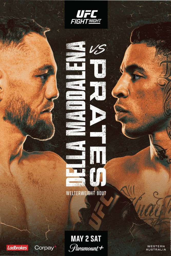 UFC Fight Night 275: Della Maddalena vs. Prates (2026) Mp4 Mkv Download
